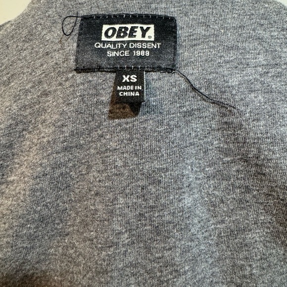 Obey Black and White Polka Dot Utility Jacket - Picture 4 of 4